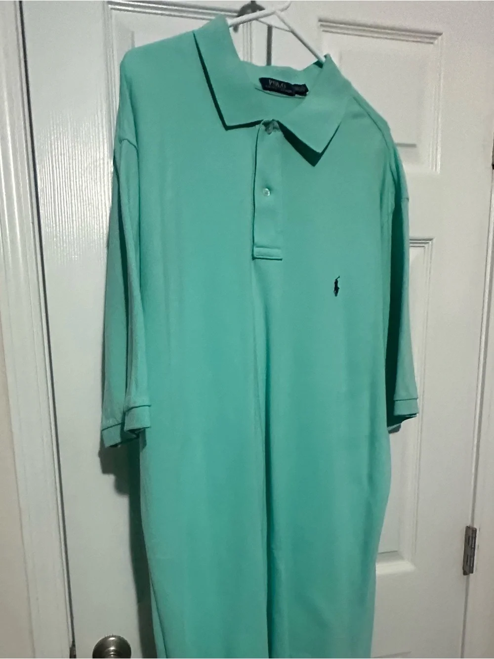 Ralph Lauren Polo in Mint Teal with Embroidered Logo